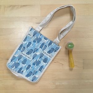 NEW Origins Tote + Facial Brush Set